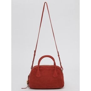 Egg tote bag(Suede red)_OVBAX24535SRE