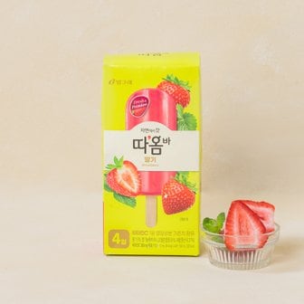 빙그레 따옴바 딸기 75ml*4입