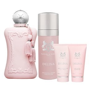 [퍼퓸드말리/공식수입정품] 델리나 EDP 75ML+델리나 헤어 퍼퓸 75ML+델리나 바디 50ML 2종 세트