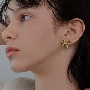 [김가은, 한혜진, 츄, 비비지 은하, 주현영, 케플러 최유진 착용] ribbon knot earring