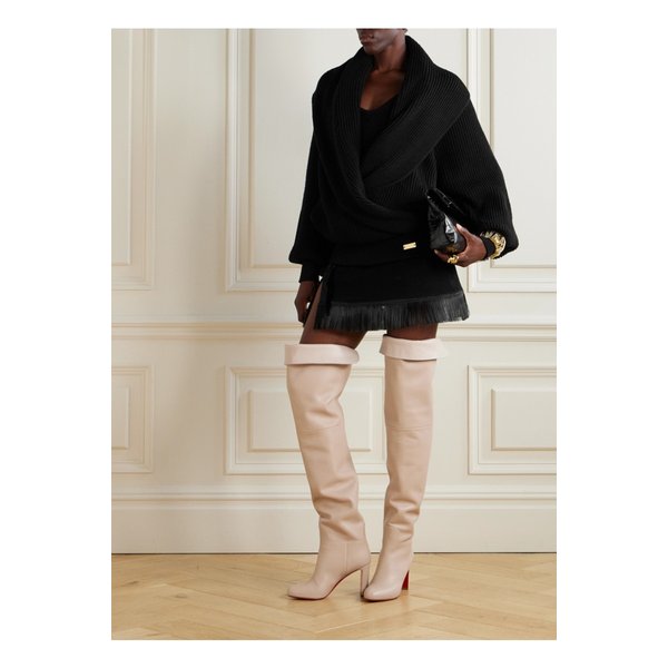 랩 이펙트 골지 울 후디 블랙 46376663162910951