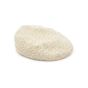 PLATE BERET / STRAP / BEAN TWEED / D BEIGE