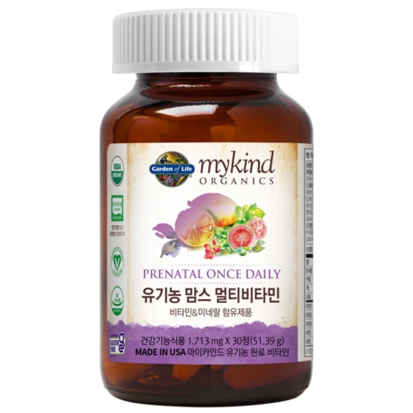 유기농 맘스 멀티 비타민(1713mg*30정)
