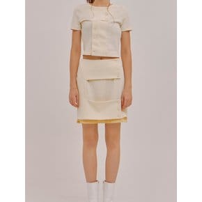 [리퍼브]KINT MINI WRAP SKIRT S size