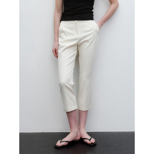 Capri Line Pants (Cream)
