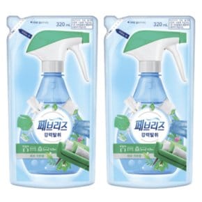 페브리즈 허브향 보충형 리필 320ml 2개