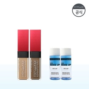 [NEW][3일지속] 3D 브로우 젤 마스카라1+1[증정] 리무버20ml 2개