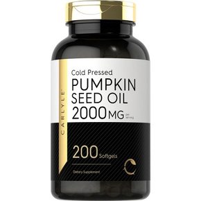 칼라일 호박씨 오일  2000mg  200 소프트젤 캡슐, 칼라일 건강식품