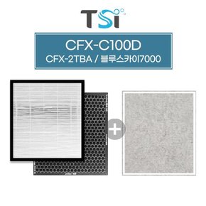 [보조필터 1매 증정] 삼성 공기청정기 CFX-C100D 블루스카이7000 호환 필터 AX50J7100WTD AX90R7580WFD