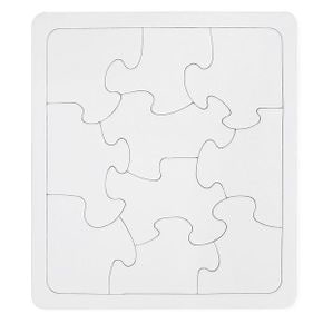 DIY 종이퍼즐 무지 10P