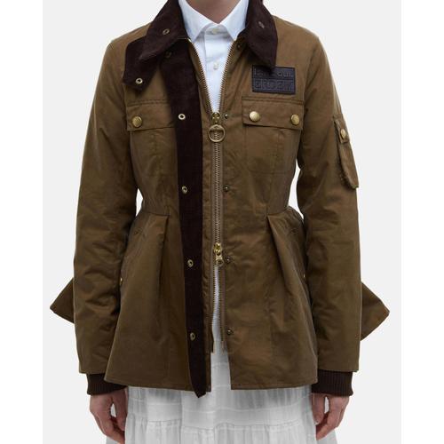 [해외배송] 25 S/S BARBOUR X ERDEM CONSTANCE 왁스 JCKT SS25 왁스 COT OUTW B0031557490