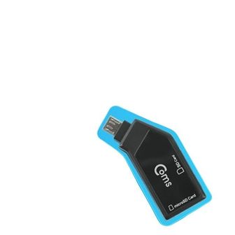 제이큐 스마트폰 OTG 카드 리더기 Micro SD TF 5p X ( 2매입 )