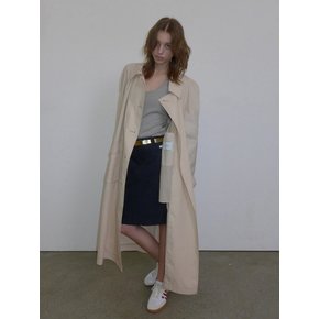 SIGNATURE OVERSIZED TRENCH COAT_CREAM BEIGE