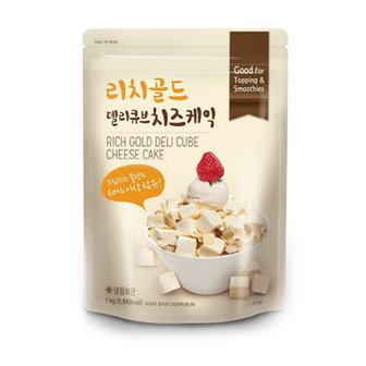  동서 리치골드 델리큐브 치즈케익 1kg