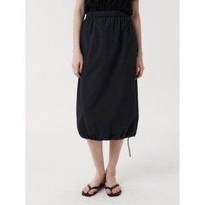 CLOUD STRING SKIRT (BLACK)