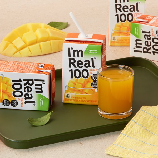 아임리얼100 망고_140ML*6입