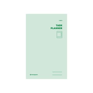  0[꿈드림22]모노그램 monogram 태스크 플래너 task planner 1달 Melodie Green 2.8 MG-19