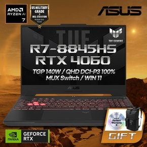 [공식] ASUS TUF Gaming A15 FA507UV-HQ095W 라이젠 R7-8845HS RTX4060 QHD