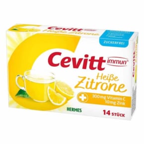 세비트 Cevitt 이뮨 핫 레몬 무설탕 과립 14개