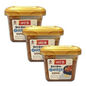 해찬들 된장찌개양념 450g x 3개 바지락 꽃게 대량