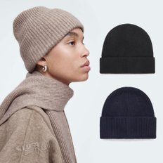 코스 리브드 울 앤 캐시미어 비니 0909238038 COS RIBBED WOOL AND CASHMERE BEANIE