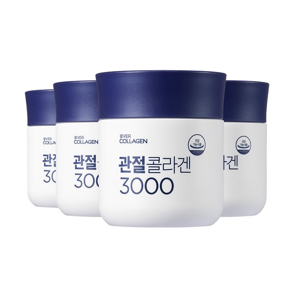 [뉴트리]에버콜라겐 관절콜라겐 3000 4병 (12주분)