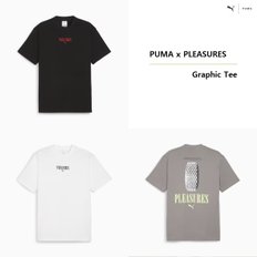 X 플레저스 그래픽 티 624096 - 01 02 62 PUMA x PLEASURES Graphic Tee