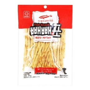 한진 빼빼어포 매운맛 24g 술안주 맥주안주 인기간식