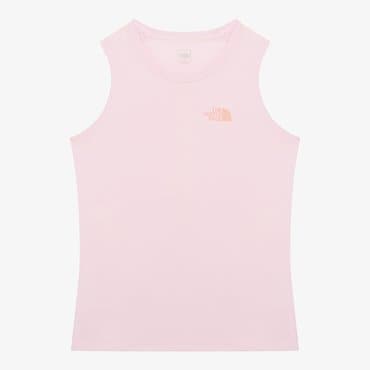 노스페이스 [노스페이스 공식] NT7VR03C 우먼즈 TNF 런 슬리브리스_SOFT PINK