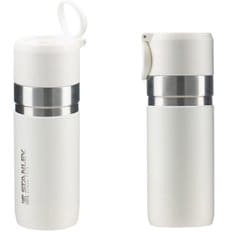 스탠리 미국 스탠리텀블러 고 슬림 크림 370ml  스탠리 스텐텀블러