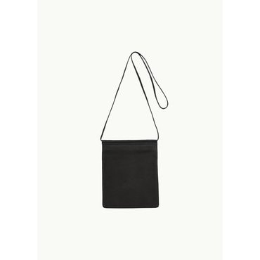 샵아모멘토 아에타 24FW da73 double faced thin shoulder, black