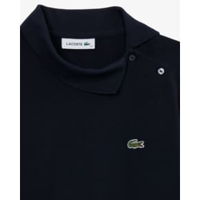 (여성) 26SS 사선 플라켓 폴로 셔츠 PF610E-56G 166 (네이비)