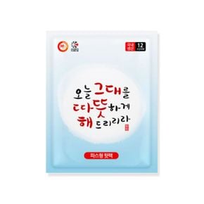 붙이는 패치형 파스형 국산 핫팩 접착식 50g 10개