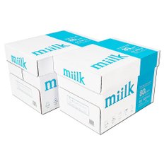 밀크 A4 복사용지 A4용지 80g 2000매 2BOX