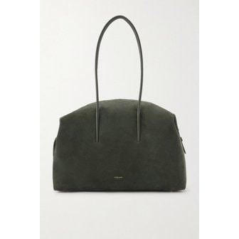 DEMELLIER 드멜리어 스톡홀름 가죽 트리밍 스웨이드 토트백 46376663162972669