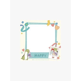 벨지 메모지 해피 프렌즈 폴라로이드