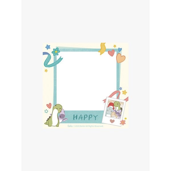 메모지 해피 프렌즈 폴라로이드