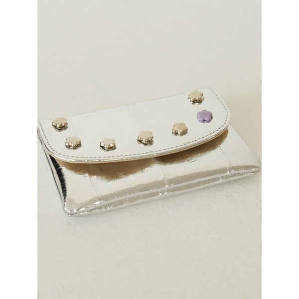 Simple Card holder PEACE 심플카드홀더 피스 (실버)