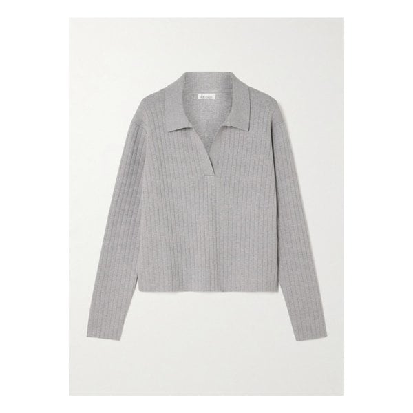 밀란 리브  코튼 캐시미어 블렌드 스웨터 1647597350388260