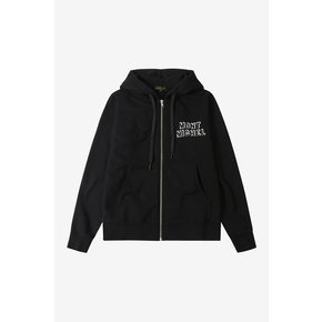 [기모] TULMINE - Women Logo hoodies_BLACK_LNVA0TS31W