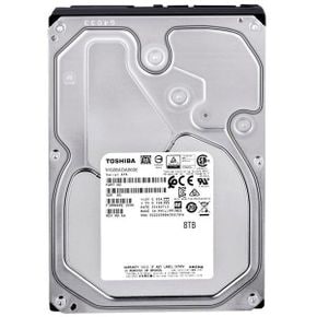 일본 도시바 외장하드 TOSHIBA Enterprise Internal Hard Disk for Toshiba HDD 3.5 8TB NAS Ser