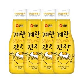 샘표 간장 계란이 맛있어지는 간장 200ml 4개