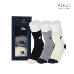 POLO 폴로 숙녀 RL자수 3족선물세트 RL13206S