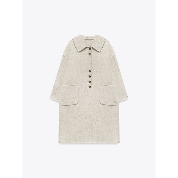 버튼 포인트 싱글 핸드메이드 울 코트(MAFDCT06COT)