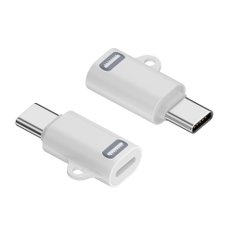 아이폰 20W 라이트닝 to USB C 변환 젠더 아답터(화이트)