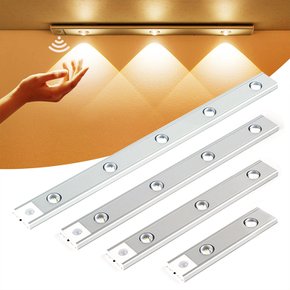 60cm 충전식 LED 무선 센서등 전구색 주광색 동작감지센서 현관 베란다 조명 OL-SSL60