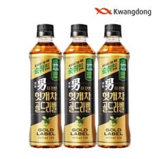 [무료배송] 광동 더진한 헛개차 골드라벨 500ml x 24pet (라벨랜덤)