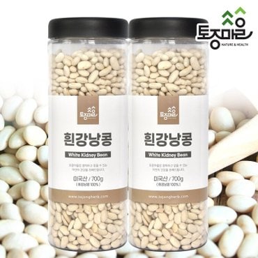 토종마을 흰강낭콩 700g X 2개