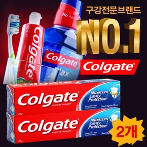 Colgate 콜게이트 그레이트 레귤러 치약 250gx2개 불소치약