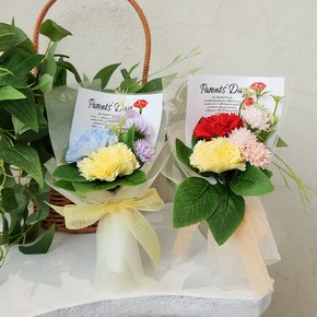 루미 카네이션 비누 꽃다발+쇼핑백